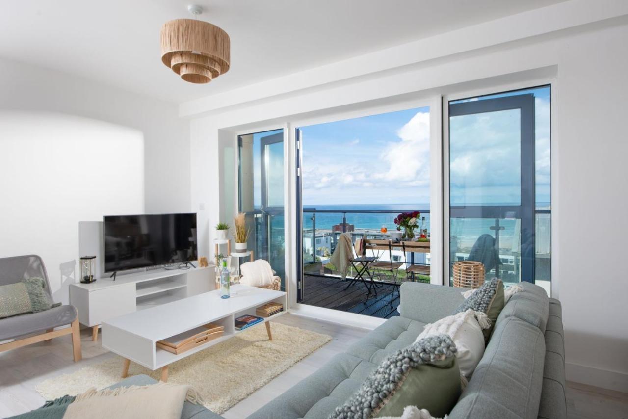 45 Ocean 1, Newquay Lägenhet Crantock Exteriör bild